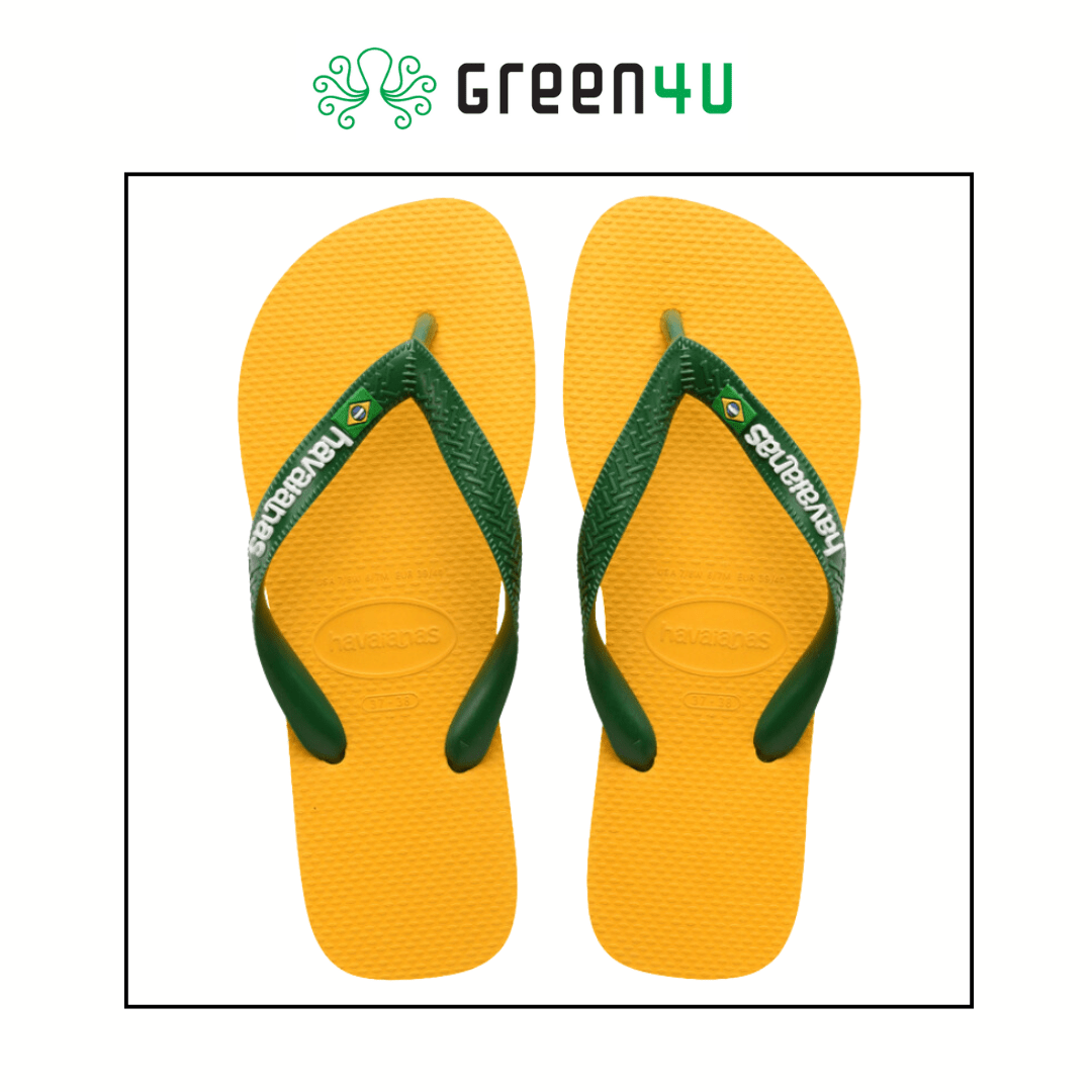 Havaianas Brasil - Amarela e Verde