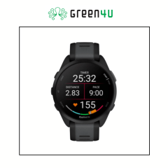 Garmin Forerunner 165 - Preto e Cinza Ardósia WW
