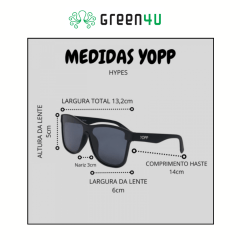 Óculos Yopp Hype - Todo Vapor