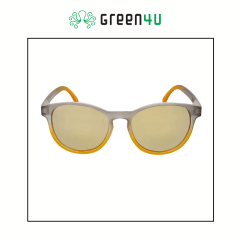 Óculos Yopp Redondo - Tu-ton Amarelo