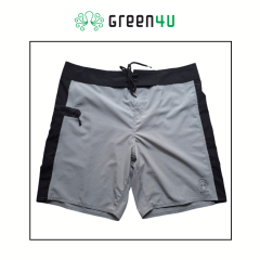 Bermuda Cinza Faixa Preta Green4U