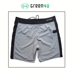 Bermuda Cinza Faixa Preta Green4U