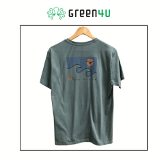 Camiseta Mega Ondas Verde Oliva